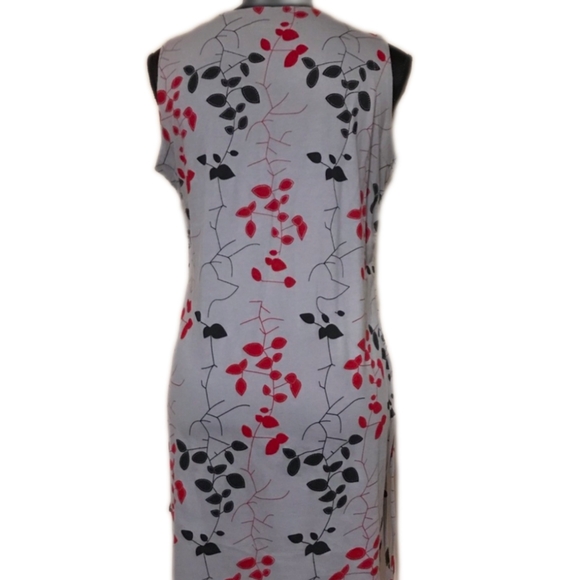 NWOT LEOPARDS & ROSES 100% COTTON DRESS - Picture 2 of 12